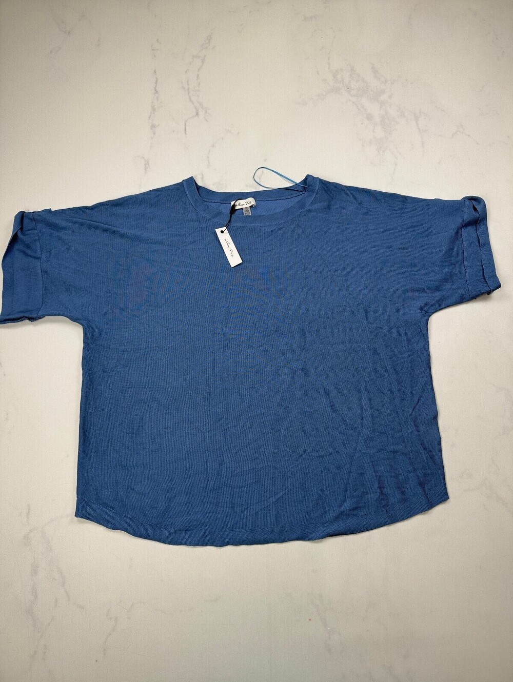 Melissa Paige T Shirt Blue Modern Classic Style - Womens 3X